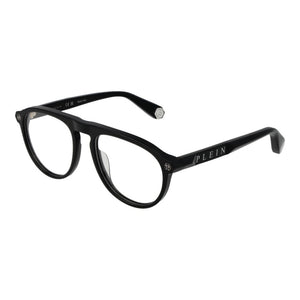 Philipp Plein Black Cellulose Acetate Glasses (Frames)