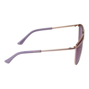 Guess Rose Gold Metal Sunglasses