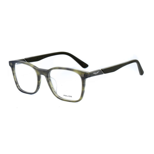 Police Green Plastic Glasses (Frames)