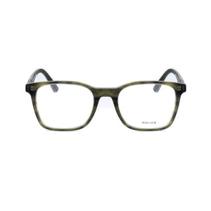 Police Green Plastic Glasses (Frames)