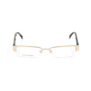 Alexander McQueen Gold Metal Glasses (Frames)