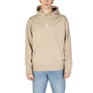 New Balance Beige Recycled Polyester Hoodie