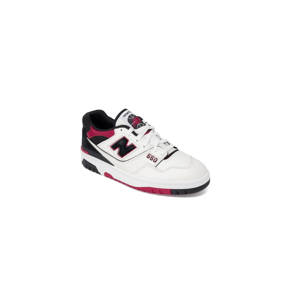 New Balance Red Leather Athletic Sneakers