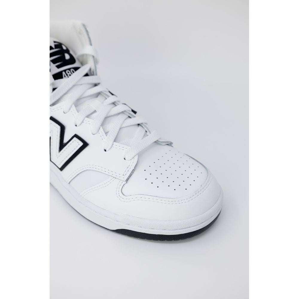 New Balance Black Leather Athletic Sneakers