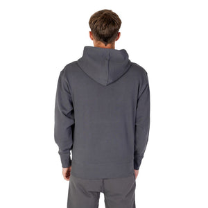 Hugo Boss Gray Cotton Hoodie