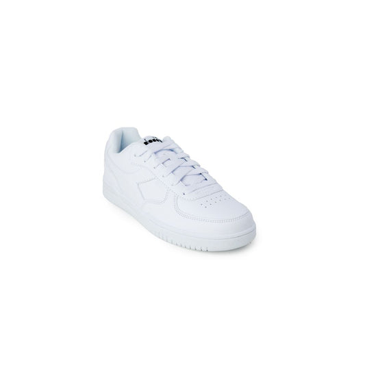 Diadora White Artificial Leather Low Top Sneakers