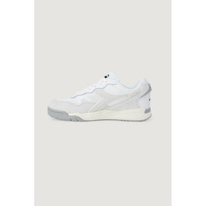 Diadora White Artificial Leather Athletic Sneakers