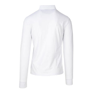 Armani Exchange White Cotton Long Sleeve T-Shirt