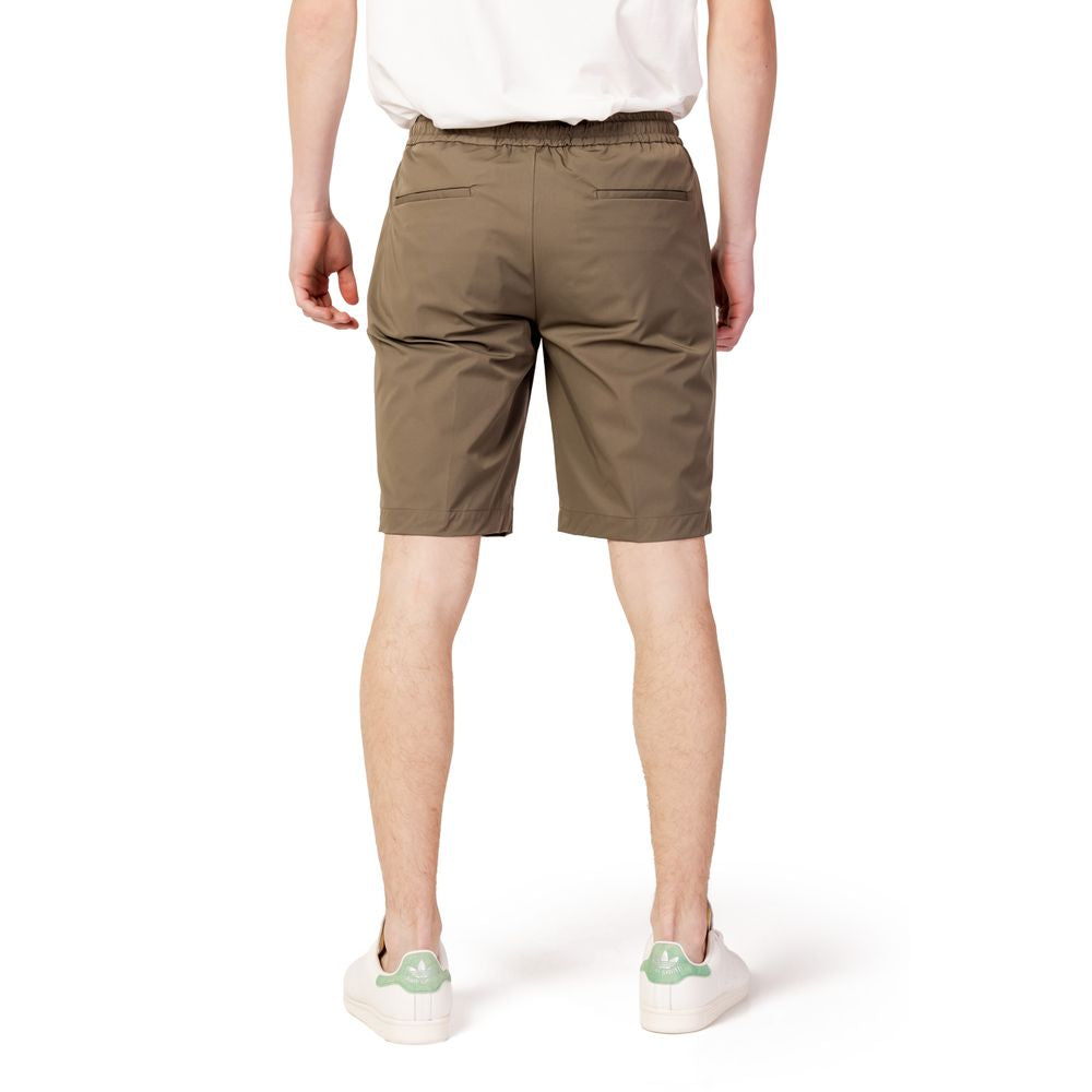 Suns Green Nylon Bermuda Shorts