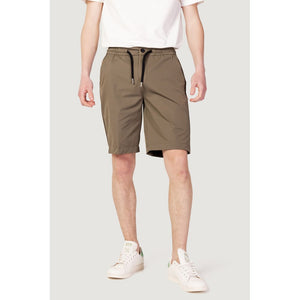 Suns Green Nylon Bermuda Shorts