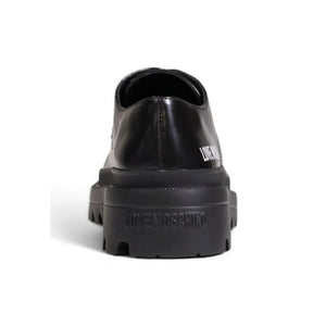 Love Moschino Black Polyethylene Platform Pumps