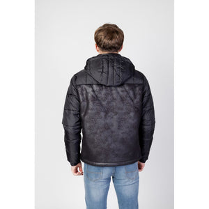 EA7 Emporio Armani Black Polyester Shell Jacket