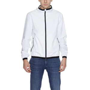 Suns White Polyester Shell Jacket