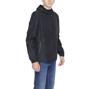 Suns Black Polyester Shell Jacket