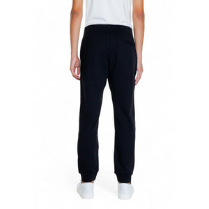 Armani Exchange Black Cotton Joggers (Workout Pants)