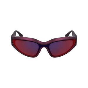 Karl Lagerfeld Red Injected Sunglasses
