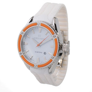 Folli Follie White Synthetic Sport Watch