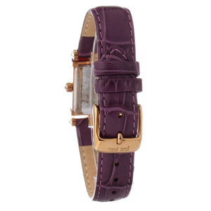 Folli Follie Purple Leather Dress Watch
