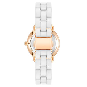 Juicy Couture White Metal Dress Watch