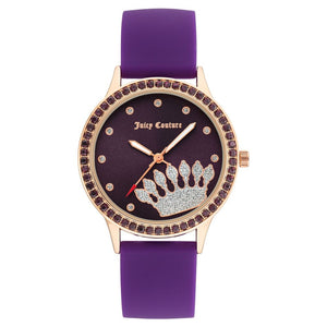Juicy Couture Purple Synthetic Dress Watch