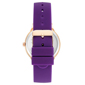 Juicy Couture Purple Synthetic Dress Watch