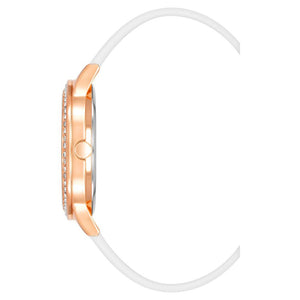 Juicy Couture White Synthetic Dress Watch