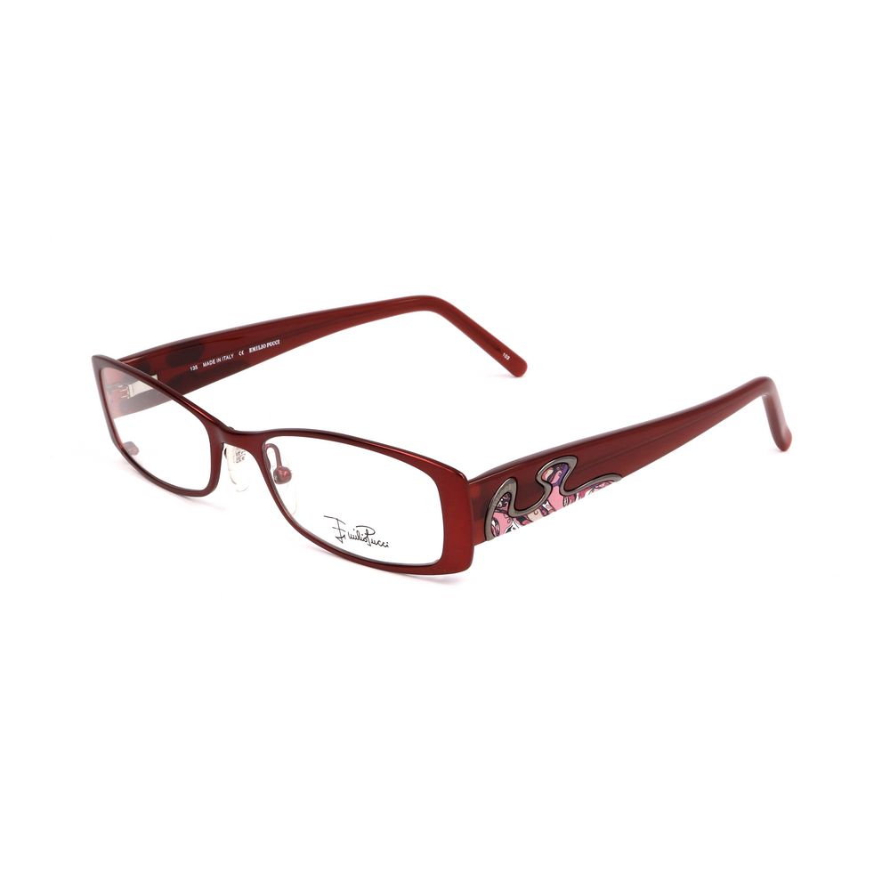 Emilio Pucci Red Metal Glasses (Frames)