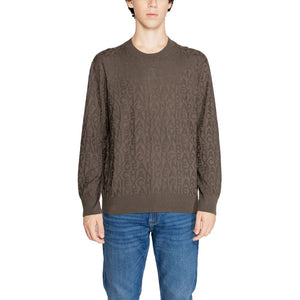 Armani Exchange Green Viscose Sweatshirt