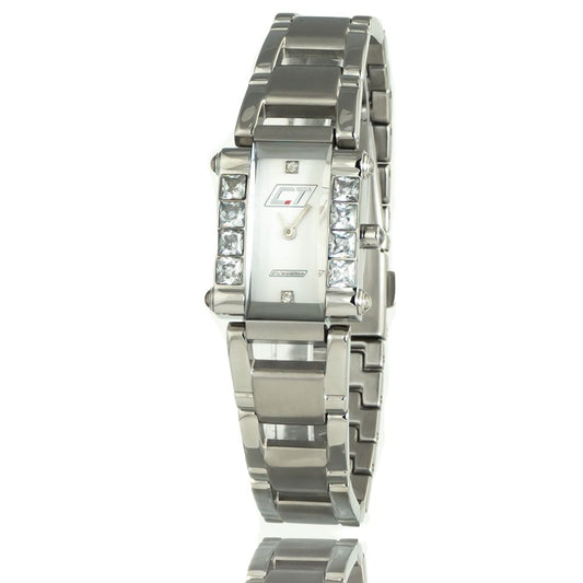 Chronotech Silver Stainless Steel Bracelet Watch