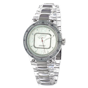 Chronotech Transparent Polycarbonate Dress Watch