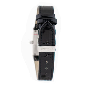Chronotech Black Leather Dress Watch