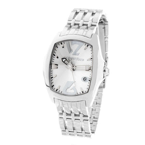 Chronotech Silver Stainless Steel Dress Watch