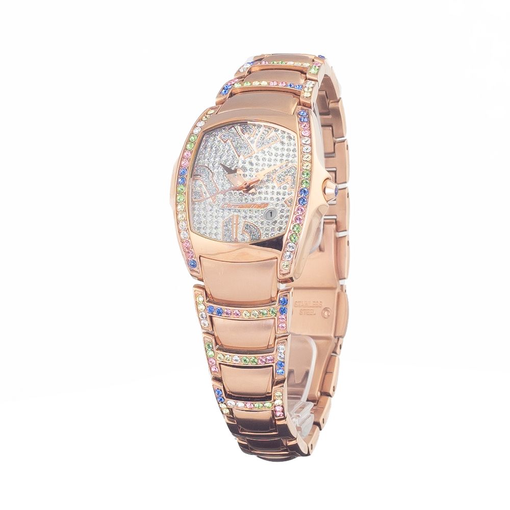 Chronotech Multicolor Stainless Steel Dress Watch