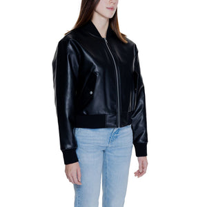 Calvin Klein Jeans Black Polyethylene Bomber