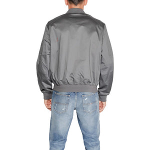 Calvin Klein Gray Organic Cotton Bomber