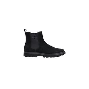 Calvin Klein Jeans Black Suede Leather Chelsea Boots