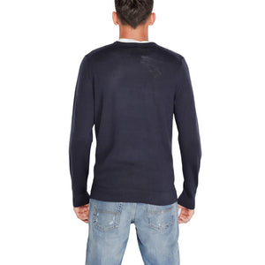 Calvin Klein Blue Recycled Wool Sweatshirt