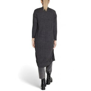 Only Gray Marabou Cardigan