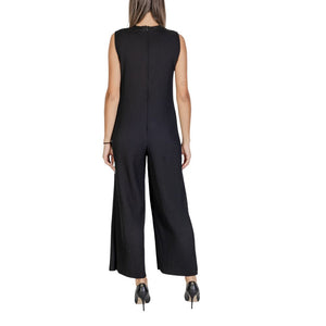 Sandro Ferrone Black Polyester Rompers