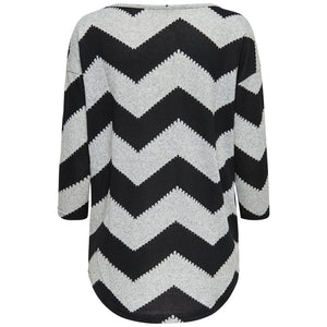 Only Gray Polyester Pattern Shirt