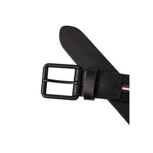 Tommy Hilfiger Black Leather Regular Belt