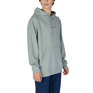 Calvin Klein Jeans Green Cotton Hoodie