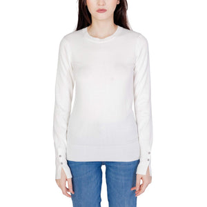 Guess White Cotton Sweatshirt