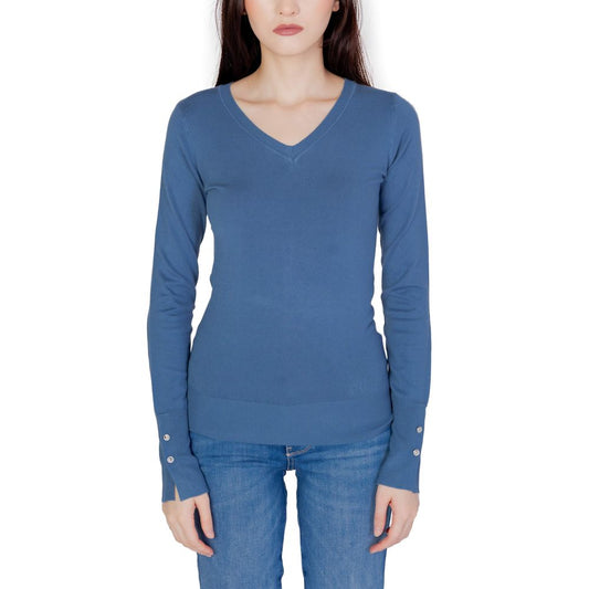 Guess Blue Cotton Sweatshirt