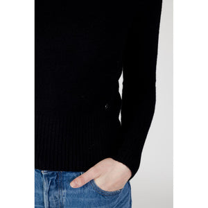 Guess Black Polyamide Turtleneck