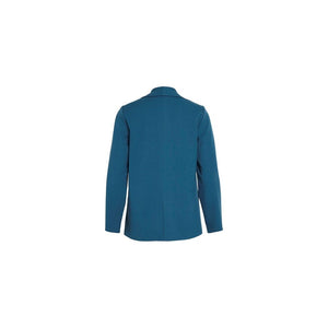 Vila Clothes Blue Polyester Blazer