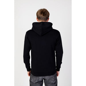 Jack Jones Black Polyester Hoodie