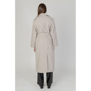 Only Beige Polyester Coat
