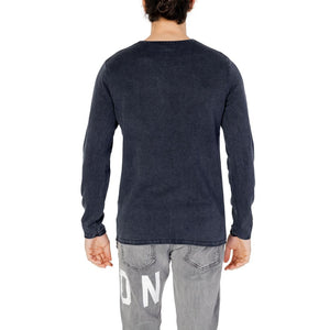 Jack Jones Blue Cotton Sweatshirt