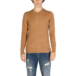 Gianni Lupo Brown Polyester Sweatshirt
